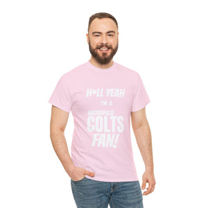 Indianapolis Colts Football Unisex Heavy Cotton Tee