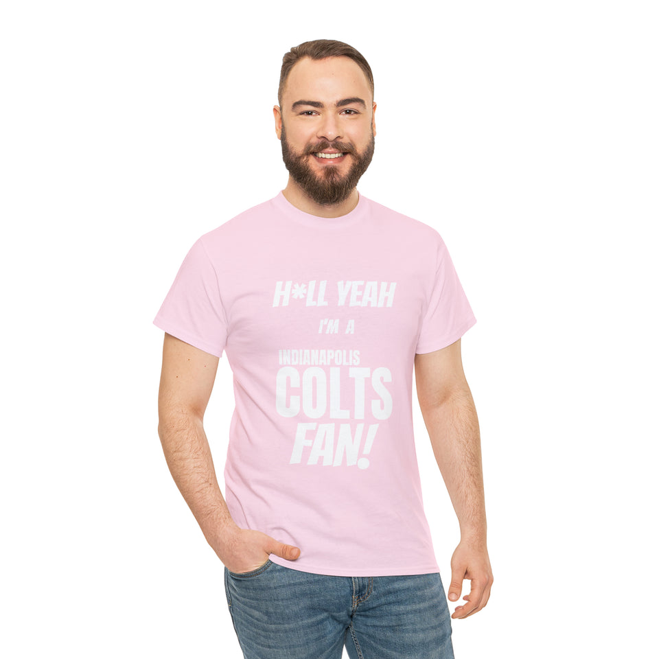 Indianapolis Colts Football Unisex Heavy Cotton Tee