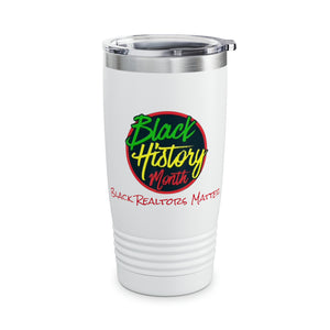 Black Realtors Matter Ringneck Tumbler, 20oz