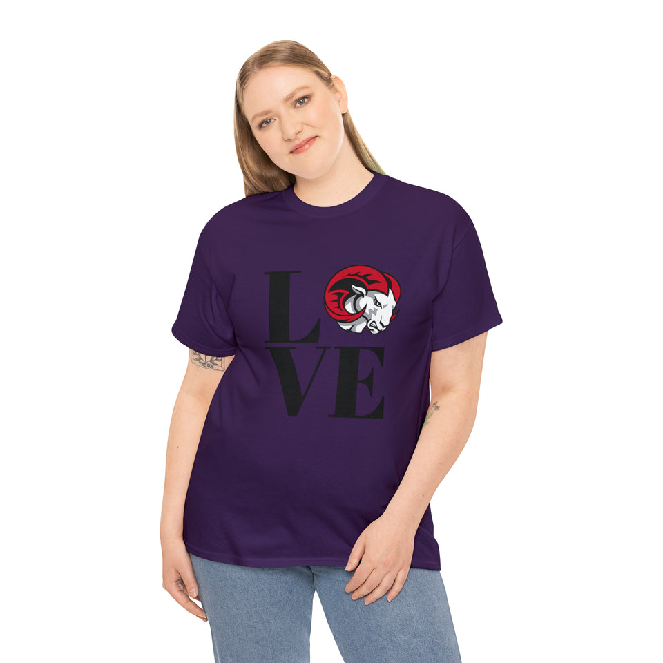 LOVE WSSU Unisex Heavy Cotton Tee