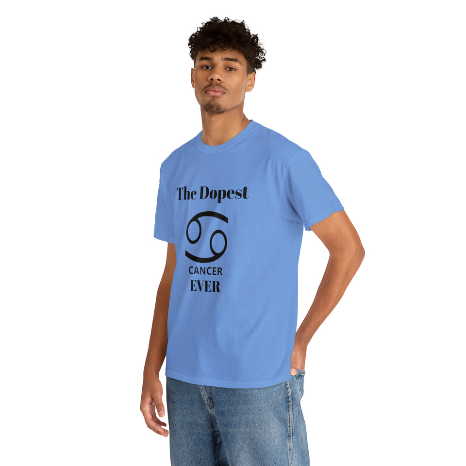 The Dopest Cancer Ever Unisex Heavy Cotton Tee