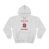 Heck Yeah I'm A NC State Senior Unisex Heavy Blend™ Hooded Sweatshirt