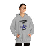 H*ll Yeah I'm A Dallas Cowboys Fan Unisex Heavy Blend™ Hooded Sweatshirt