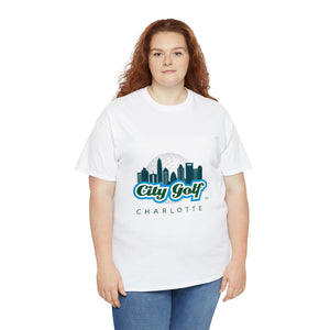 City Golf Charlotte Unisex Heavy Cotton Tee