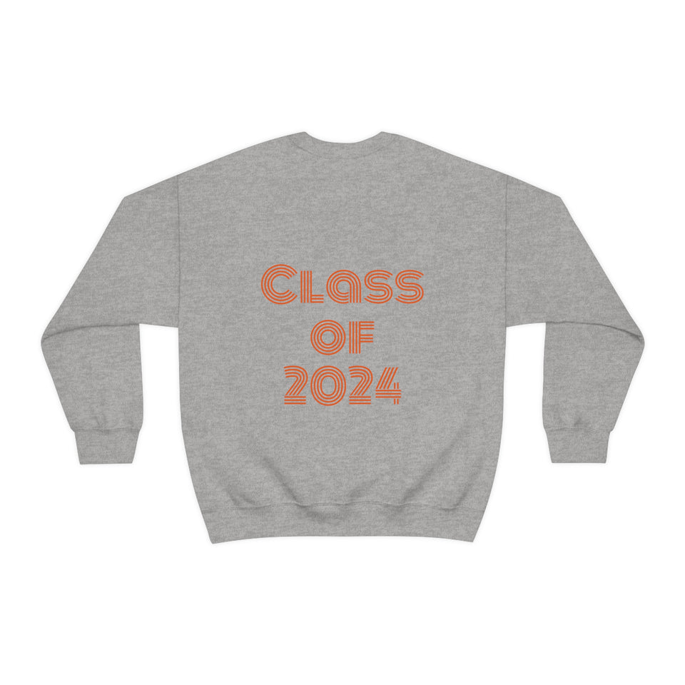 Heck Yeah I'm A Clemson Senior Unisex Heavy Blend™ Crewneck Sweatshirt