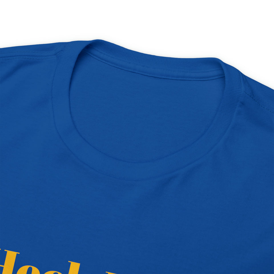 Heck Yeah I'm a NC A&T Senior Unisex Heavy Cotton Tee