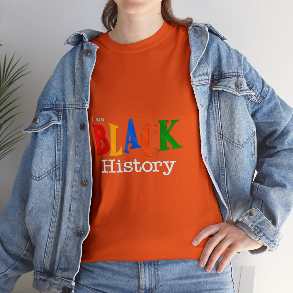 I Am Black History Cotton Tee