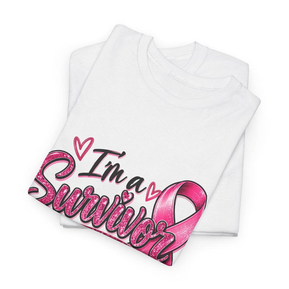 Breast Cancer Awareness Unisex Heavy Cotton Tee