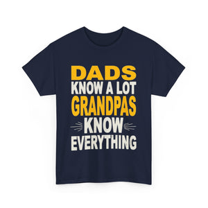 Grandpas Know Everything Unisex Heavy Cotton Tee