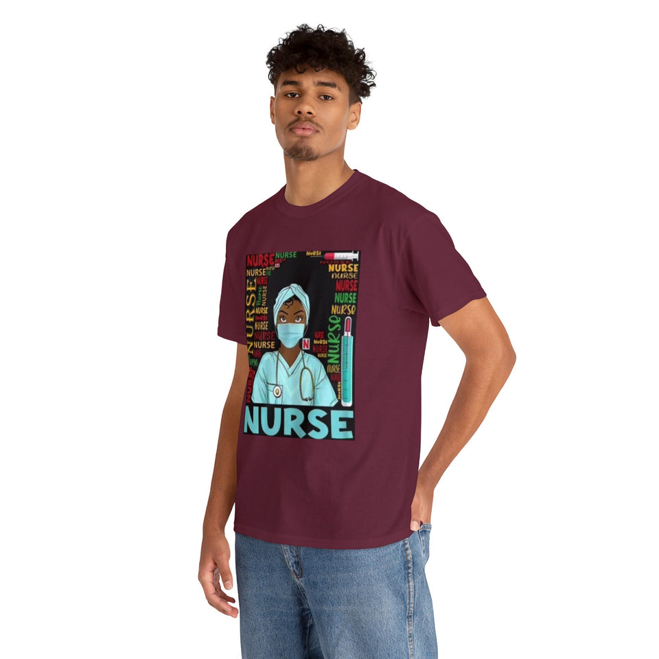 Black Nurse Cotton Tee