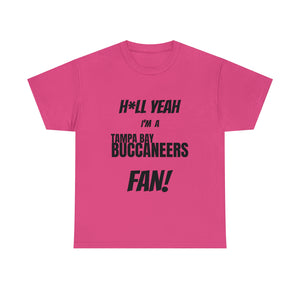 Tampa Bay Buccaneers Football Unisex Heavy Cotton Tee
