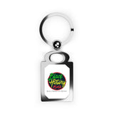 Black Therapist Matters Rectangle Photo Keyring