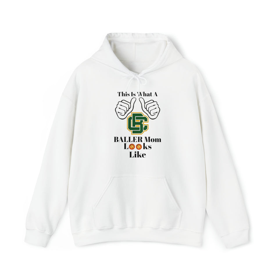 Bessemer City Baller Mom Unisex Heavy Blend™ Hooded Sweatshirt