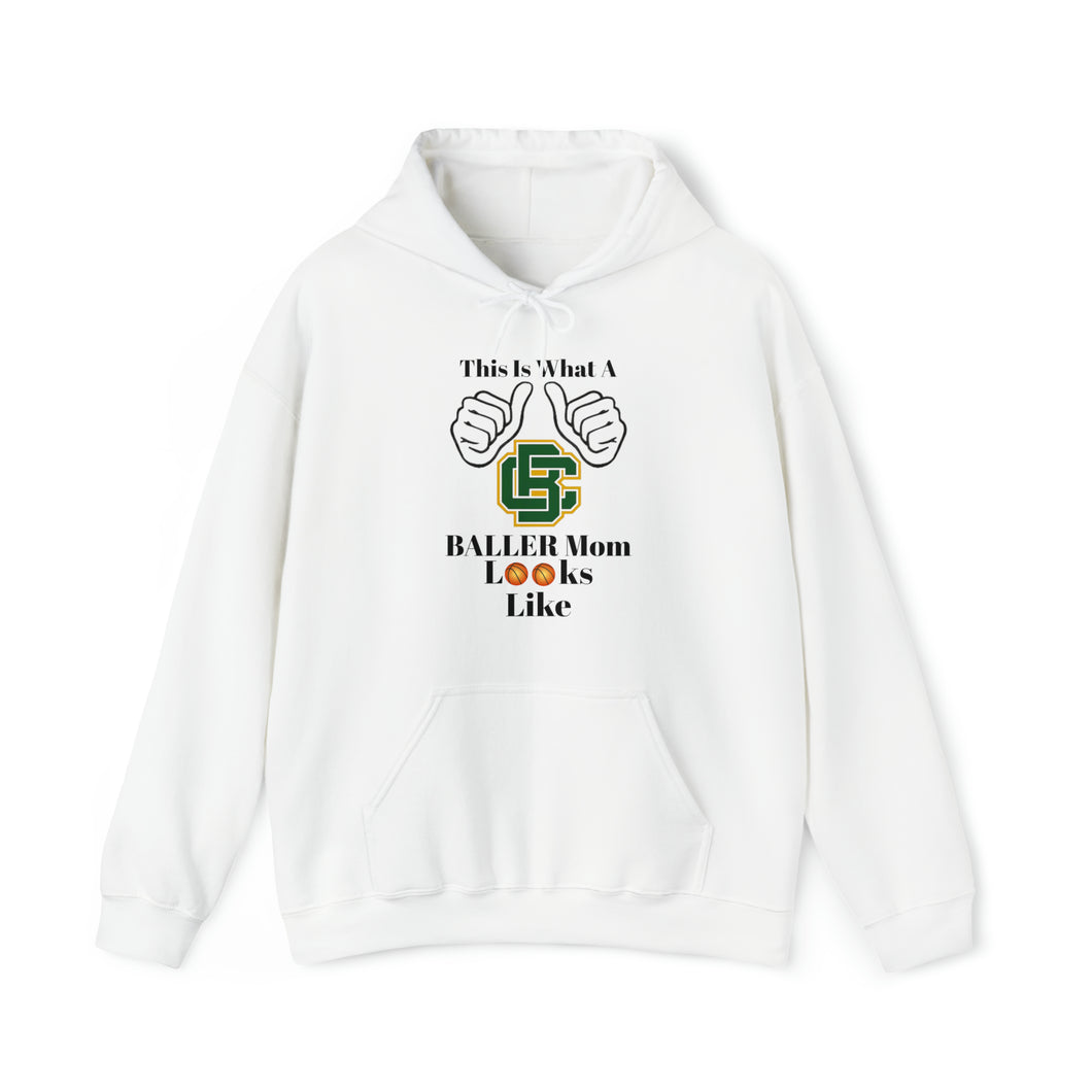 Bessemer City Baller Mom Unisex Heavy Blend™ Hooded Sweatshirt