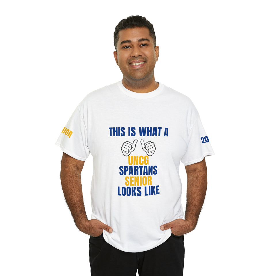 UNCG Senior Unisex Heavy Cotton Tee