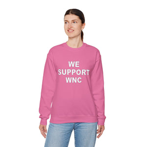 We Support WNC Unisex Heavy Blend™ Crewneck Sweatshirt