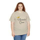 November Queen Unisex Heavy Cotton Tee