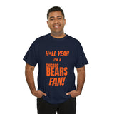 Chicago Bears Football Unisex Heavy Cotton Tee