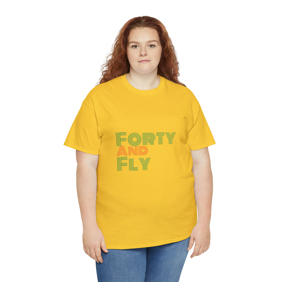 Forty Unisex Heavy Cotton Tee