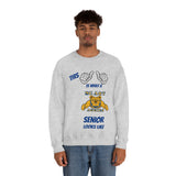 This Is What A NC A&T Senior Looks Like Unisex Heavy Blend™ Crewneck Sweatshirt