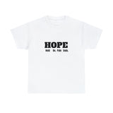 HOPE Unisex Heavy Cotton Tee