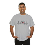 Winston Salem State University Heartbeat Unisex Heavy Cotton Tee