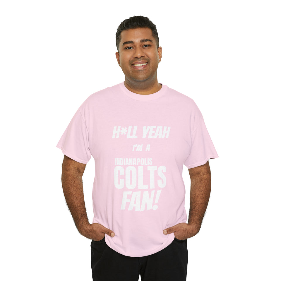 Indianapolis Colts Football Unisex Heavy Cotton Tee