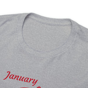 January King Unisex Heavy Cotton Tee