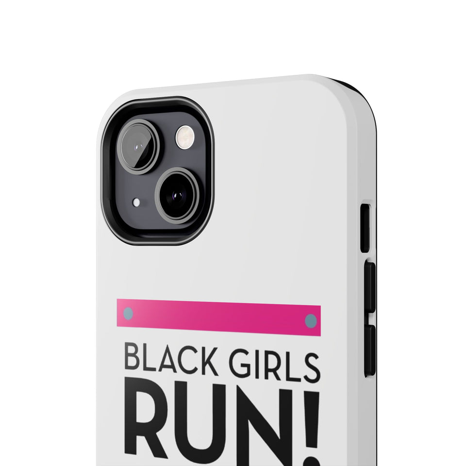 Black Girls Run Tough Phone Cases