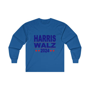 Harris Walz 2024 Unisex Ultra Cotton Long Sleeve Tee