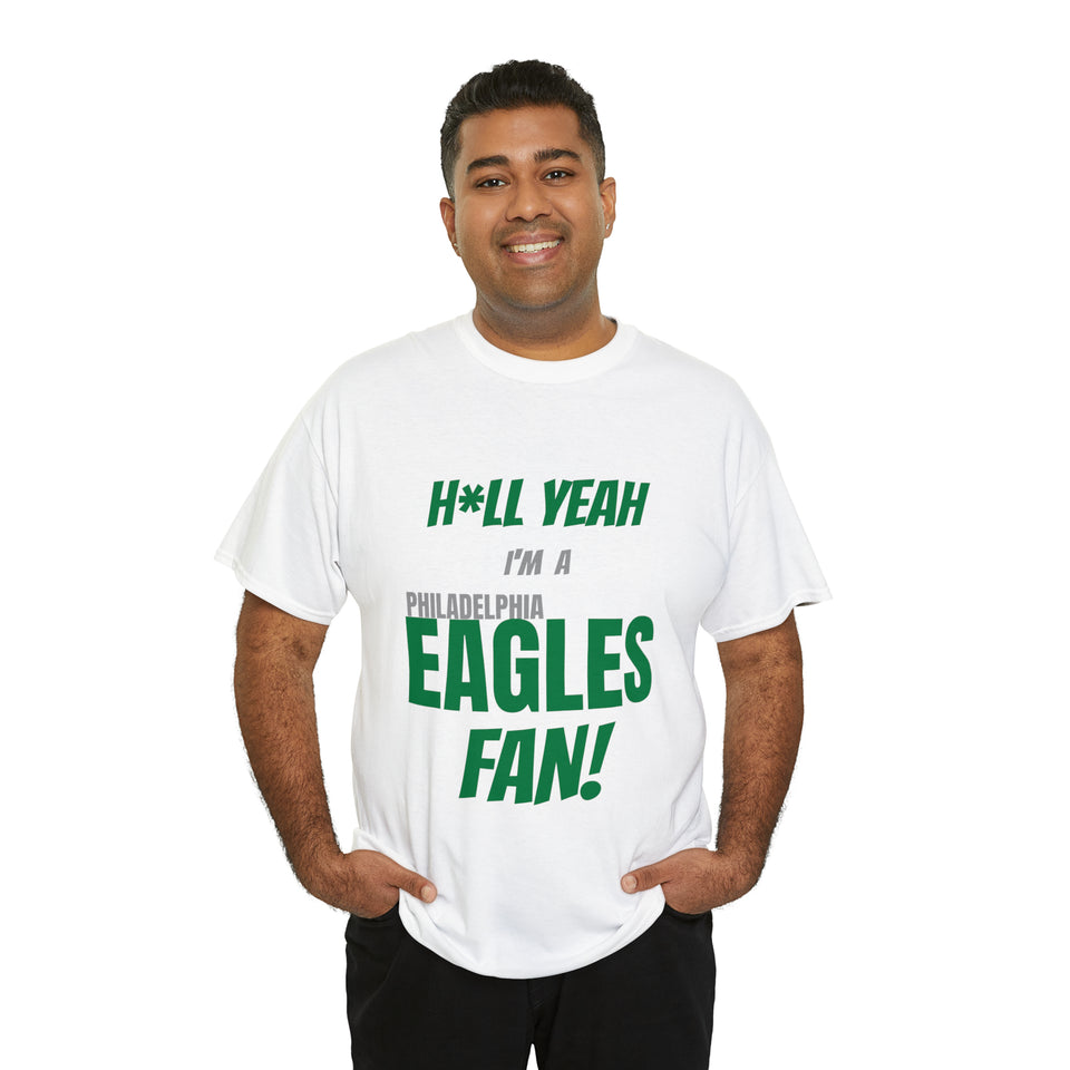 Philadelphia Eagles Football Unisex Heavy Cotton Tee