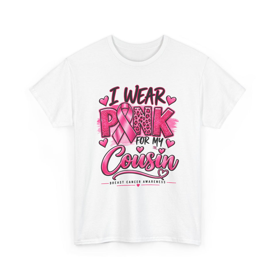 Breast Cancer Awareness Unisex Heavy Cotton Tee