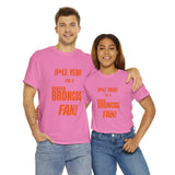 Denver Broncos Football Unisex Heavy Cotton Tee