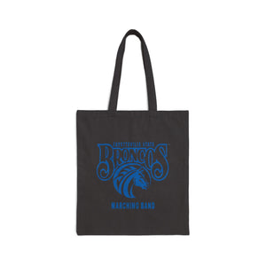 Fayetteville State Marching Band Cotton Canvas Tote Bag