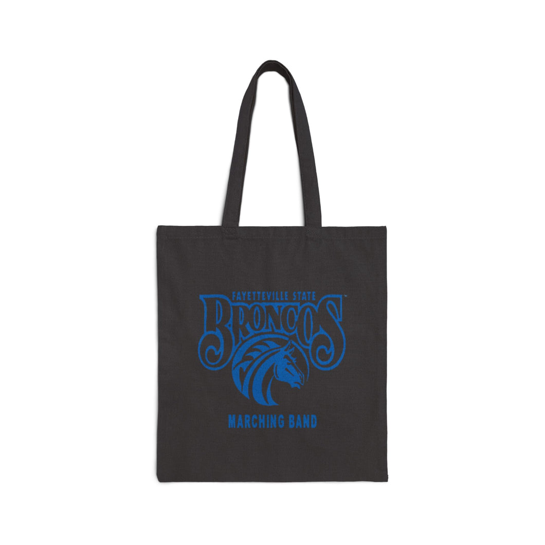 Fayetteville State Marching Band Cotton Canvas Tote Bag