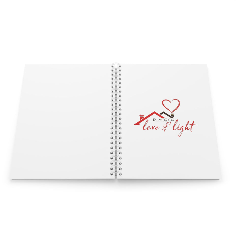 Love & Light Spiral Notebook