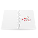 Love & Light Spiral Notebook
