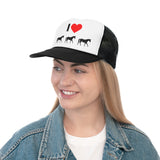 I Love Horses Trucker Caps
