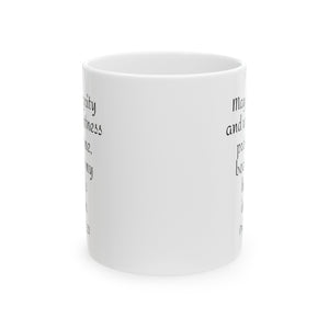 Psalm 25:21Ceramic Mug, (11oz, 15oz)