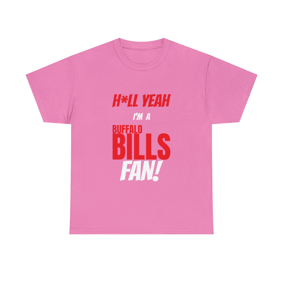 Buffalo Bills Football Unisex Heavy Cotton Tee