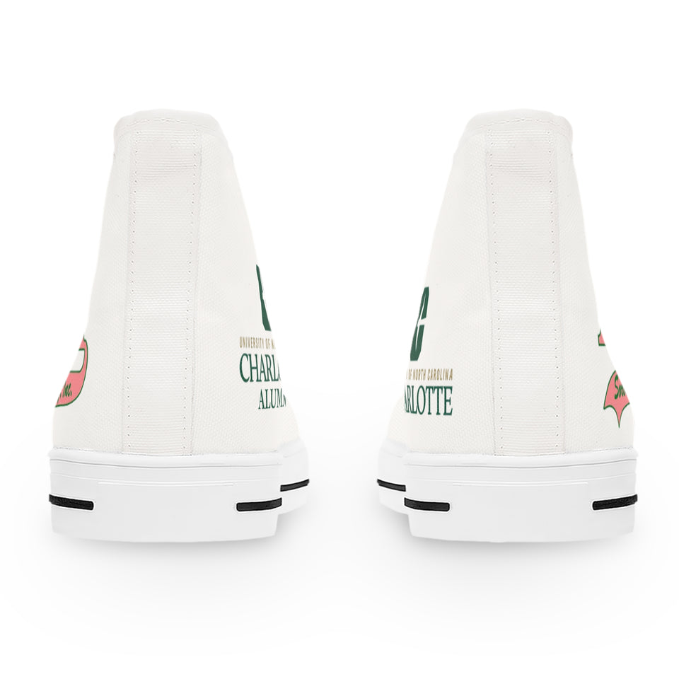 AKA UNCC Alumni Women's High Top Sneakers