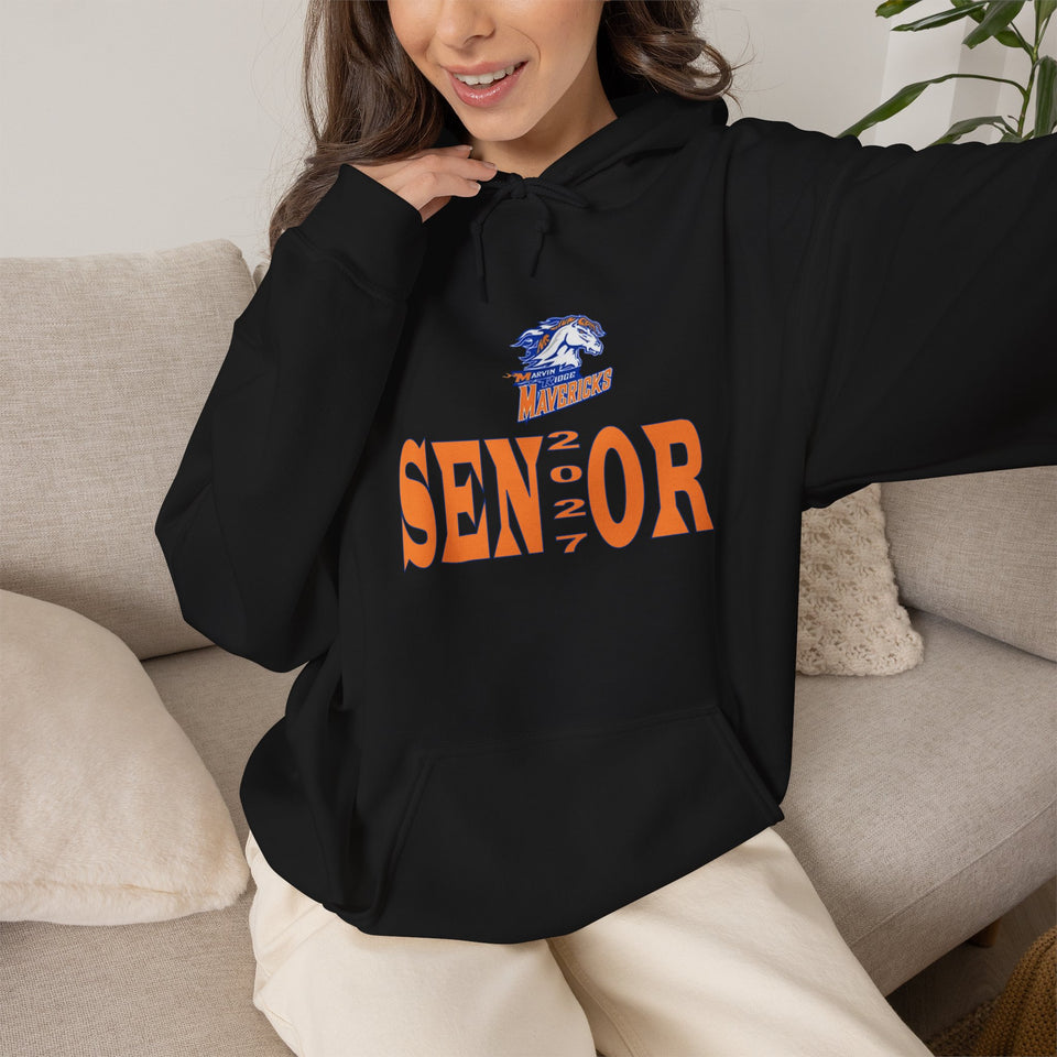 Marvin Ridge HS Senior 2027 Unisex Heavy Blend™ Hooded Sweatshirt
