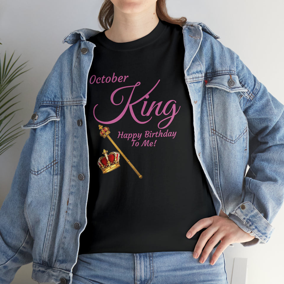 October King Unisex Heavy Cotton Tee