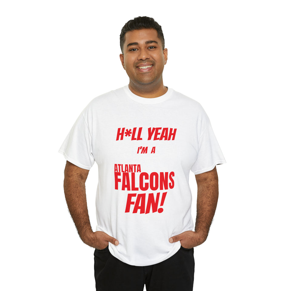 Atlanta Falcons Football Unisex Heavy Cotton Tee