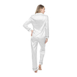 The Lotus Spot Women's Satin Pajamas (AOP)