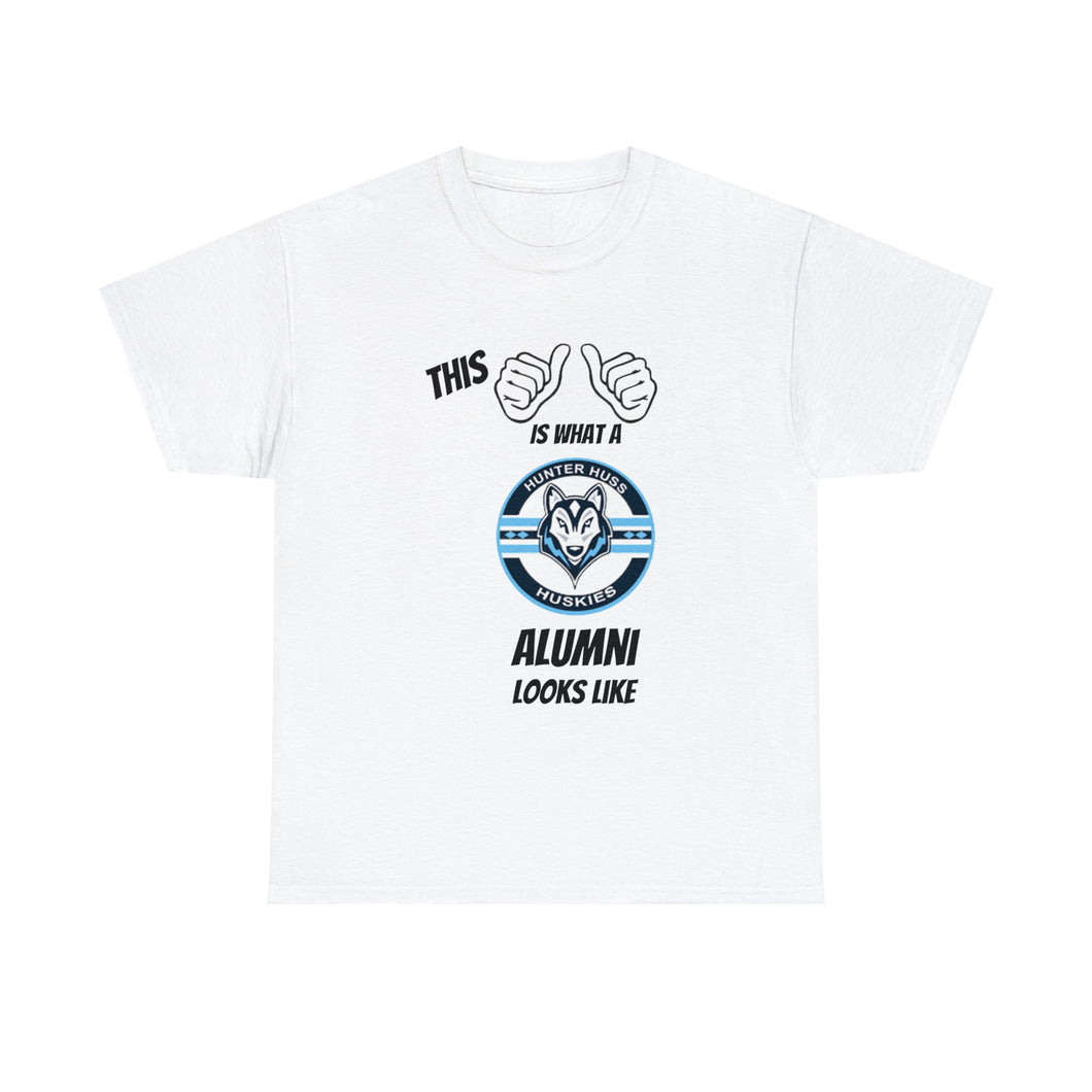 This Is What A Hunter Huss High School Alumni Looks Like Class Of 2024 Unisex Heavy Cotton Tee