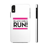 Black Girls Run Tough Phone Cases