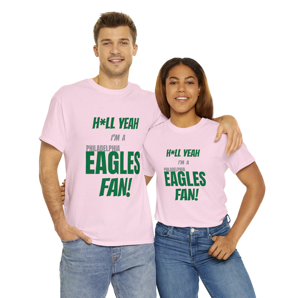 Philadelphia Eagles Football Unisex Heavy Cotton Tee