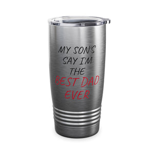 Best Dad Ever Ringneck Tumbler, 20oz