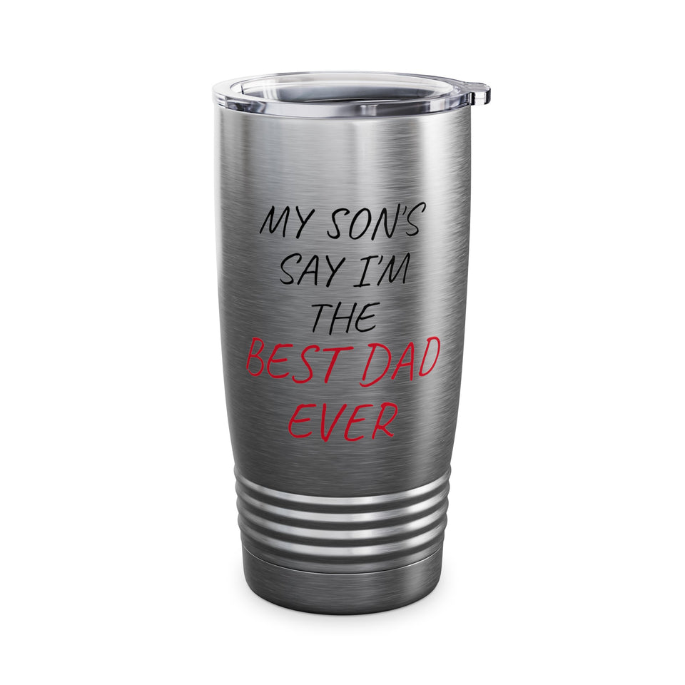 Best Dad Ever Ringneck Tumbler, 20oz